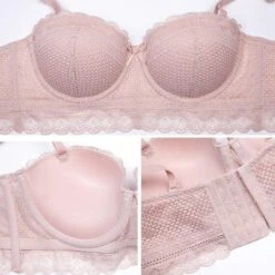 Rose Dessous-Set -Mode Dessous Geschäft conjunto lenceria rose pasarelle 110304