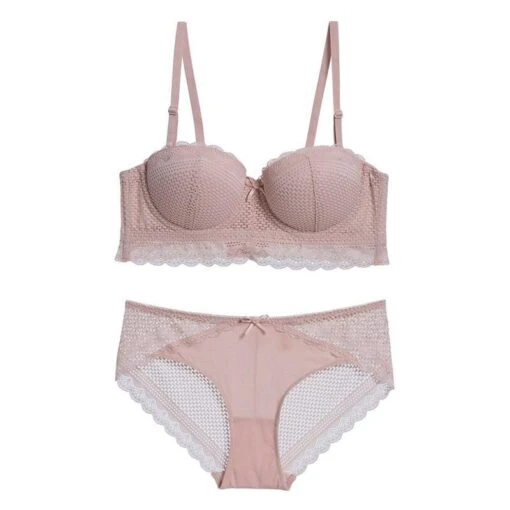 Rose Dessous-Set -Mode Dessous Geschäft conjunto lenceria rose pasarelle rosa 70a 233473