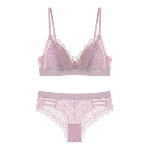 Slana-Dessous-Set -Mode Dessous Geschäft conjunto lenceria slana pasarelle rosa l 233433