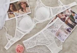 Reben-Dessous-Set -Mode Dessous Geschäft conjunto lenceria vine pasarelle 283725