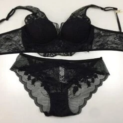 Warmes Dessous-Set -Mode Dessous Geschäft conjunto lenceria warm pasarelle negro 70b 553429