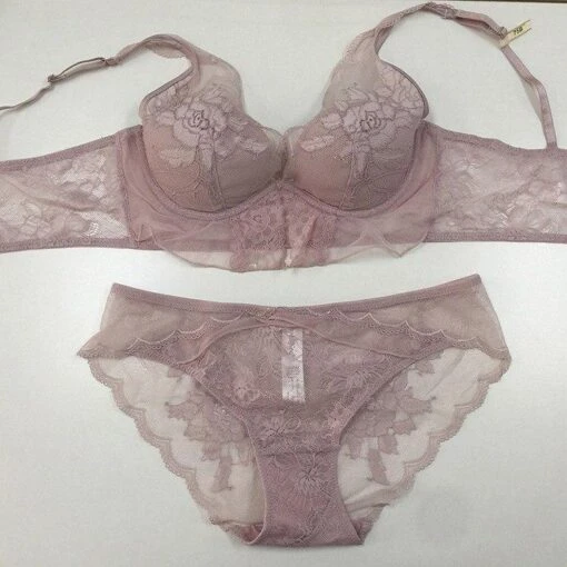 Warmes Dessous-Set -Mode Dessous Geschäft conjunto lenceria warm pasarelle rosa claro 70b 407010