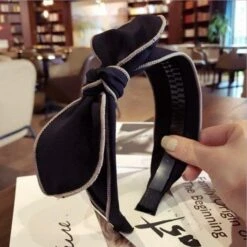 Schleife Stirnband Expresslieferung -Mode Dessous Geschäft diadema lazo envio express pasarelle negro 652120