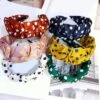 Plissiertes Stirnband Mit Tupfen Expresslieferung -Mode Dessous Geschäft diadema lunares pliegues envio express pasarelle 951860