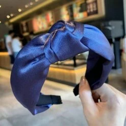 Brili-Knoten-Stirnband Expressversand -Mode Dessous Geschäft diadema nudo brili envio express pasarelle azul electrico 735791