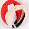 Plissiertes Satin-Stirnband Expresslieferung 1 Plissiertes Satin-Stirnband Expresslieferung -Mode Dessous Geschäft diadema plisada raso envio express pasarelle rojo 460261