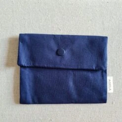 Wasserdichter Maskenbezug -Mode Dessous Geschäft funda para mascarillas impermeable pasarelle azul marino 160707