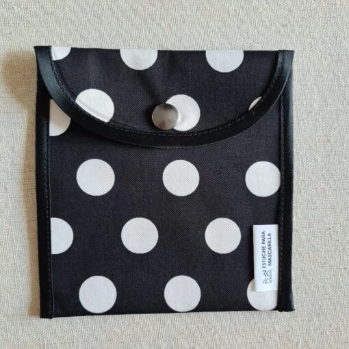 Polka Dot Maske Stoffbezug -Mode Dessous Geschäft funda tela para mascarillas lunares pasarelle 1 187652 scaled