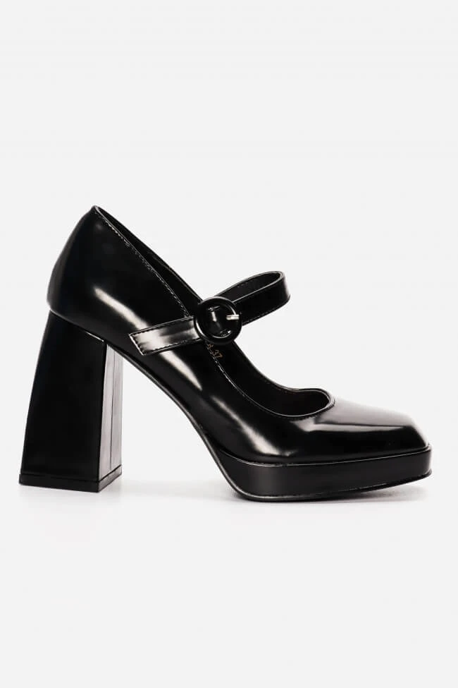 Bologna Lackleder Sandale Mit Absatz 6 Bologna Lackleder Sandale Mit Absatz – Bild 4