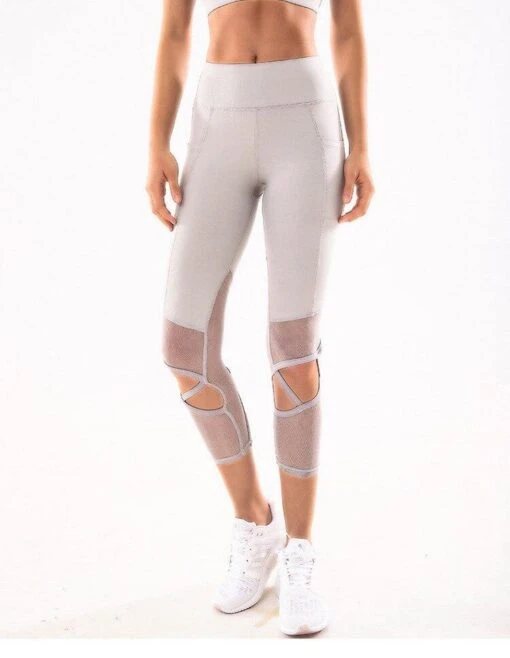 Leggings Narine -Mode Dessous Geschäft leggings narine pasarelle gris l 152923