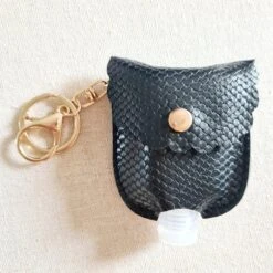 Tragbarer Schlüsselanhänger Für Desinfektionsgel Cob -Mode Dessous Geschäft llavero portatil para gel desinfectante cob pasarelle negro 875666