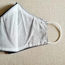 Marineblaue Maske -Mode Dessous Geschäft mascarilla azul marino pasarelle 754510