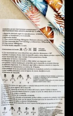 Blattmaske Expresslieferung -Mode Dessous Geschäft mascarilla hojas envio express pasarelle 774316