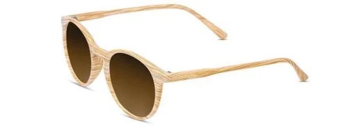 MOND GLÄNZENDES HOLZ BRAUNER FARBVERLAUF -Mode Dessous Geschäft moon glossy wood brown gradient pasarelle 2