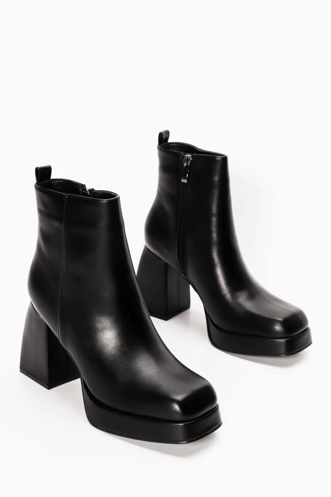 Stiefelette Tacon Sintra Schwarz 4 Stiefelette Tacon Sintra Schwarz – Bild 2