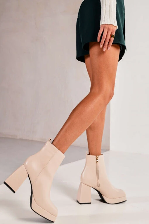 Sintra-Stiefeletten Mit Absatz -Mode Dessous Geschäft mpotakia me fiapa takouni 77099 9j2s