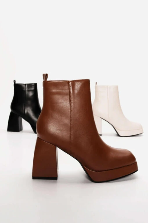 Stiefelette Sintra Braun -Mode Dessous Geschäft mpotakia me fiapa takouni 77101