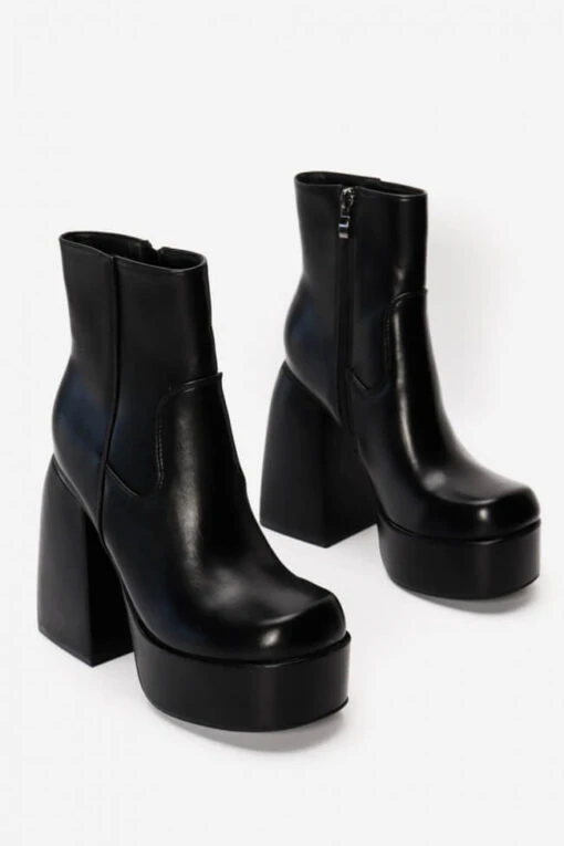 Stiefelette Absatz Locarno -Mode Dessous Geschäft mpotakia me fiapa takouni 78483