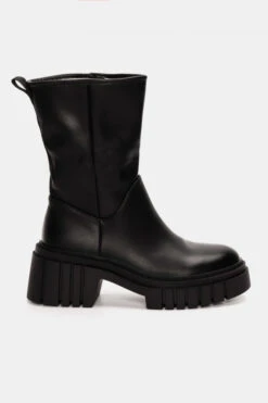 Stiefelette Nantes Schwarz Innenfleece -Mode Dessous Geschäft mpotakia me trakterwti sola 76611 zmvh