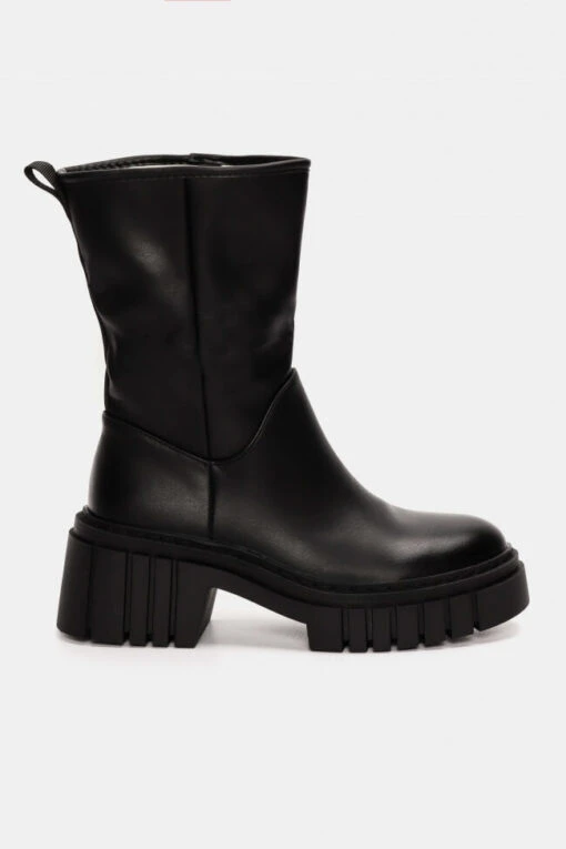 Stiefelette Nantes Schwarz Innenfleece -Mode Dessous Geschäft mpotakia me trakterwti sola 76611 zmvh