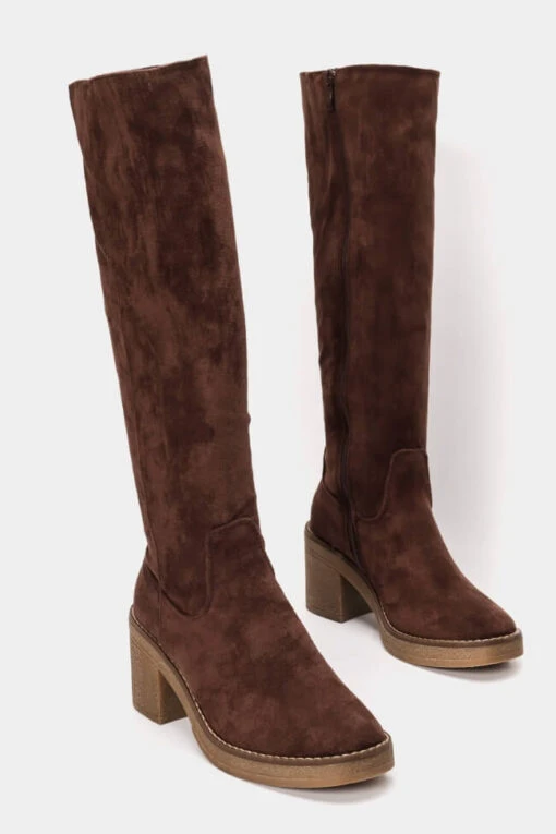Stiefel Mix Genf Braun -Mode Dessous Geschäft mpotes suede 78831 i1bf