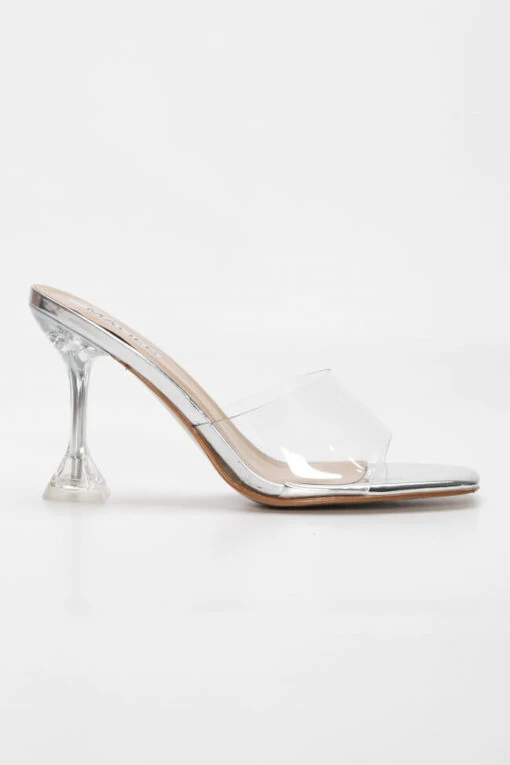 Transparente Sandale Argentinien -Mode Dessous Geschäft mules me diafaneia idiaitero takouni 60371 3r23