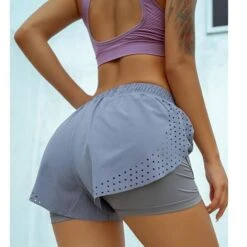 Doppelte Shorts -Mode Dessous Geschäft pantalon corto doble pasarelle 917459