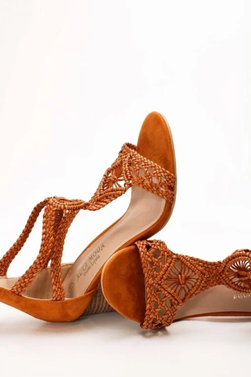 Mali Sandale -Mode Dessous Geschäft pedila me plekto sxedio fermouar 64685 54hi