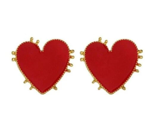 Yulia Ohrringe Expressversand -Mode Dessous Geschäft pendientes yulia envio express pasarelle rojo 540667