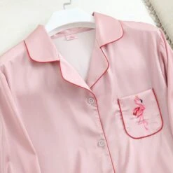Flamingo-Pyjama -Mode Dessous Geschäft pijama de flamencos pasarelle 189529