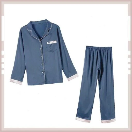 Seidenpyjama -Mode Dessous Geschäft pijama de seda pasarelle 272177