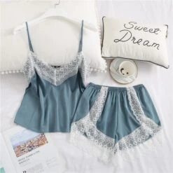 Kenia Pyjama -Mode Dessous Geschäft pijama kenia pasarelle verde l 823562