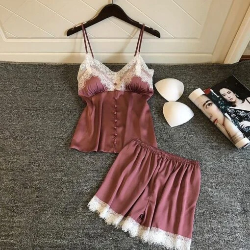 Sima Dessous-Pyjamas -Mode Dessous Geschäft pijama lencero sima pasarelle 1
