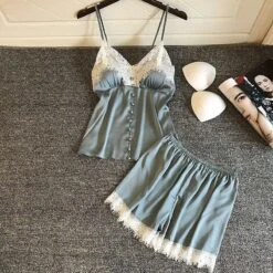 Sima Dessous-Pyjamas -Mode Dessous Geschäft pijama lencero sima pasarelle 3