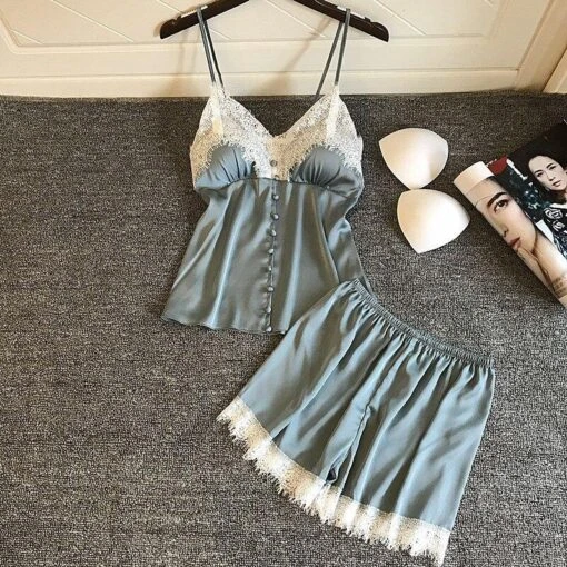 Sima Dessous-Pyjamas -Mode Dessous Geschäft pijama lencero sima pasarelle 3