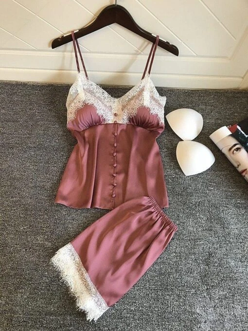 Sima Dessous-Pyjamas -Mode Dessous Geschäft pijama lencero sima pasarelle 5