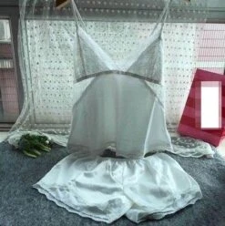 Swing-Pyjamas -Mode Dessous Geschäft pijama swing pasarelle blanco talla unica 775833