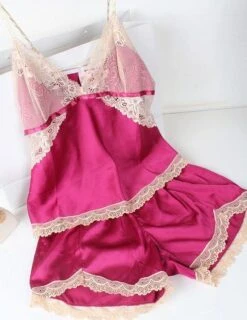 Swing-Pyjamas -Mode Dessous Geschäft pijama swing pasarelle rosa oscuro talla unica 253428