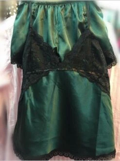 Swing-Pyjamas -Mode Dessous Geschäft pijama swing pasarelle verde talla unica 860870