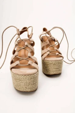 Albanien Seil Sandale -Mode Dessous Geschäft platformes espantrigies lace up 62997 ikbv