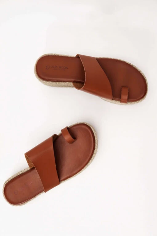 Zehenstegsandale -Mode Dessous Geschäft platformes me fardu louraki 68197 l96s