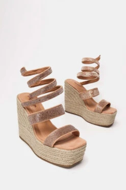 Beige Glitzer High Wedge -Mode Dessous Geschäft platformes me strass 72725 ayug 60f53e9a ebbf 4bc8 8333 4cf320845c7c