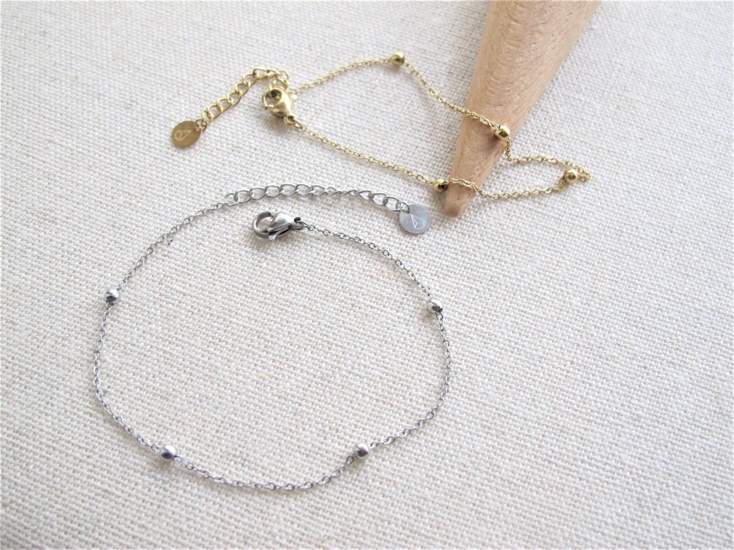 Armband Edelstahlperlen Expressversand 9 Armband Edelstahlperlen Expressversand – Bild 7