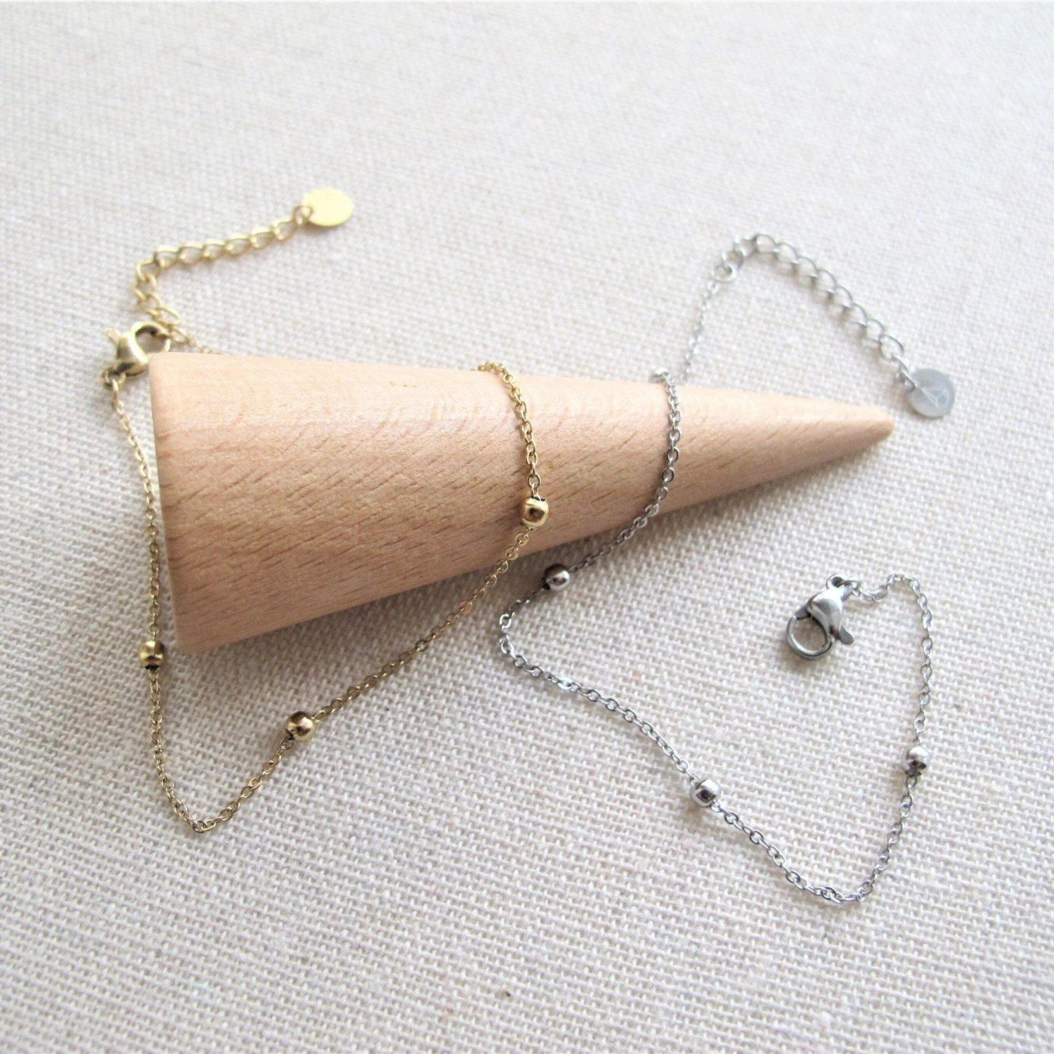 Armband Edelstahlperlen Expressversand 7 Armband Edelstahlperlen Expressversand – Bild 5