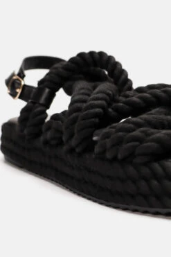 Seilsandale -Mode Dessous Geschäft sandalia me sxoini 89541 ehtd