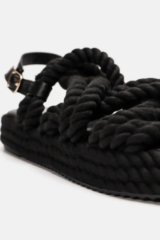 Seilsandale -Mode Dessous Geschäft sandalia me sxoini 89541 ehtd