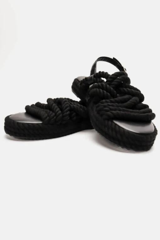 Seilsandale -Mode Dessous Geschäft sandalia me sxoini 89541 h5gd
