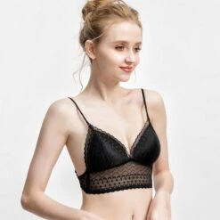 Bezirks-BH -Mode Dessous Geschäft sujetador district pasarelle negro l 924806