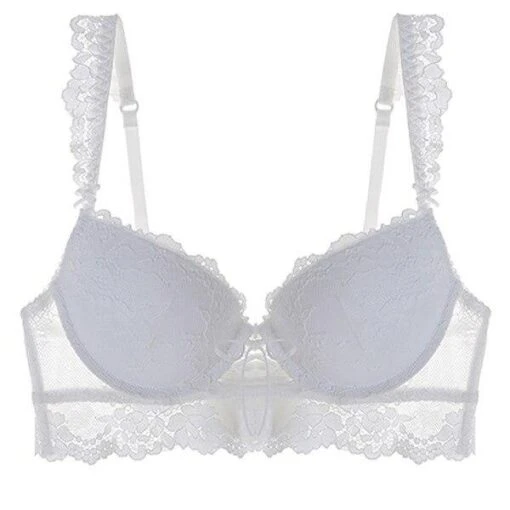 Spitzen-BH Florale Spitze -Mode Dessous Geschäft sujetador encaje floral pasarelle 11