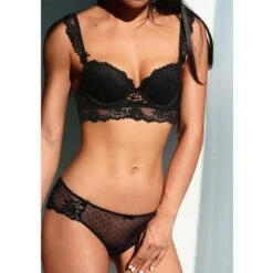 Spitzen-BH Florale Spitze -Mode Dessous Geschäft sujetador encaje floral pasarelle 3